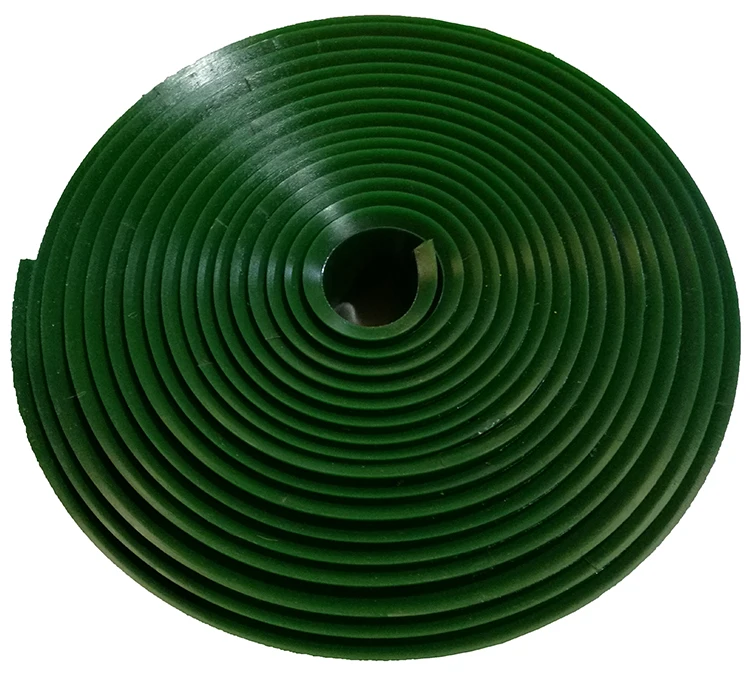 Polyurethane Poly Urethane Conveyor Belt Flashing PU Conveyor Belt Skirting Sealing Strip Green Color
