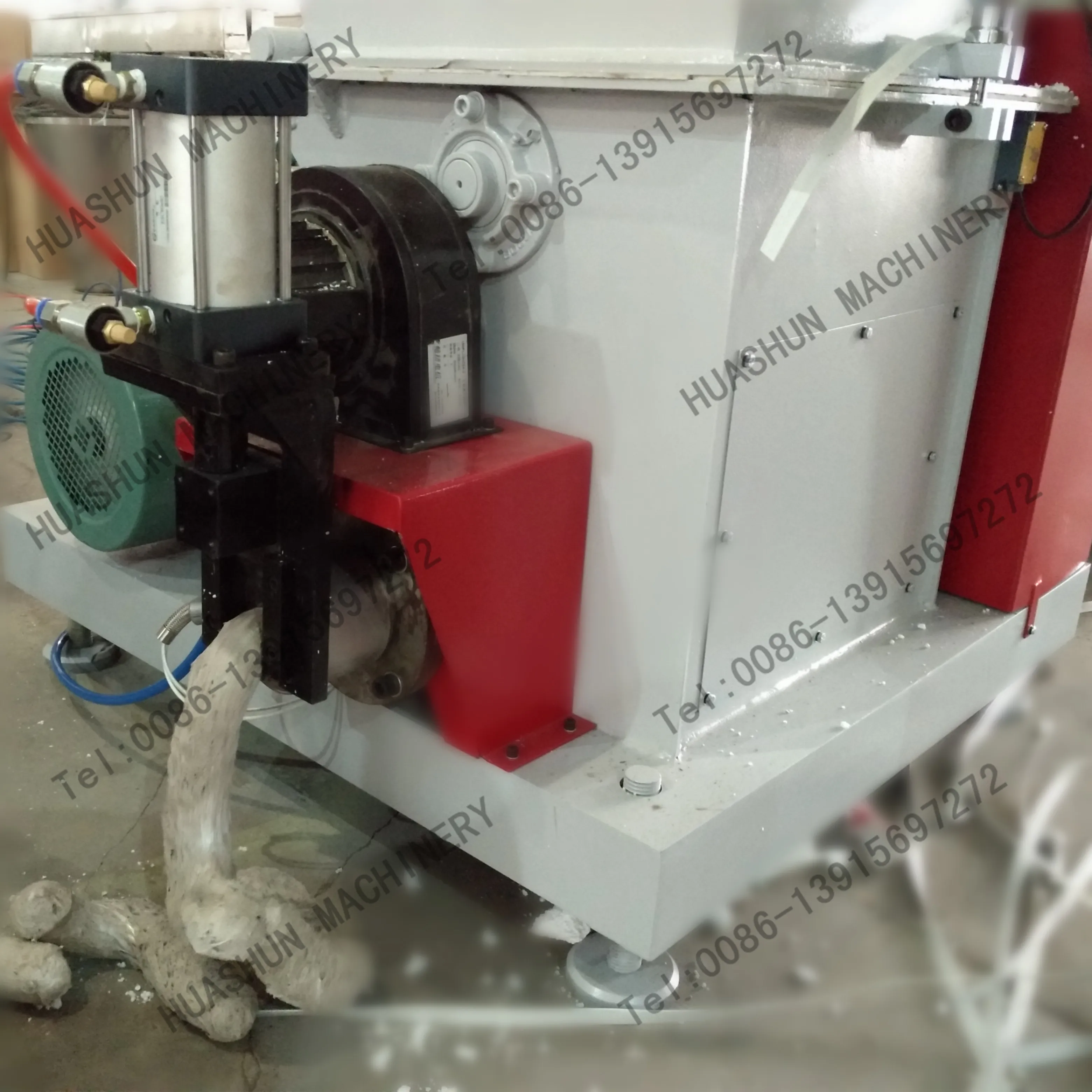 EPS foam styrofoam hot melt crusher recycling machine for recycling waste expanded polystyrene foamed