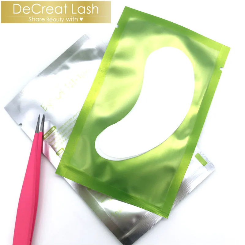 hydrogel eyepads disposable lint free gel eyepads for eyelash extension