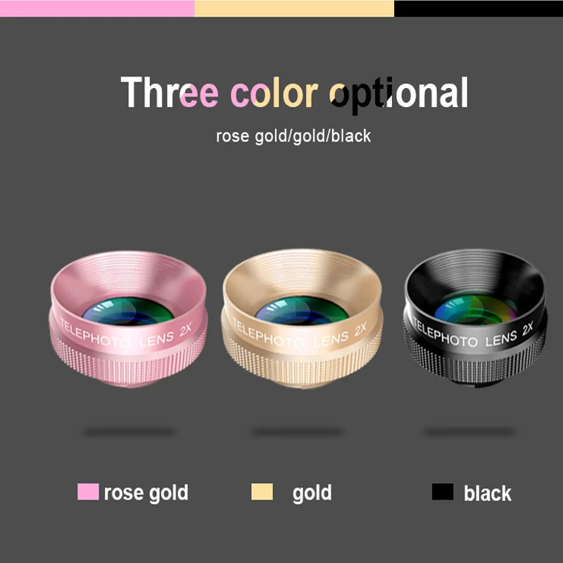 Профессиональный объектив LIGINN для камеры 2x телефото зум-объектив 70 мм Объективы для мобильного телефона для iphone 6s