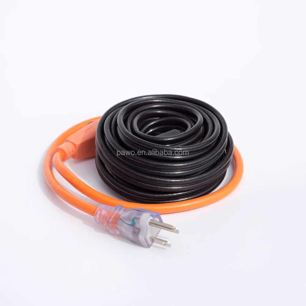 frost protect water pipe  & pipe heating cable