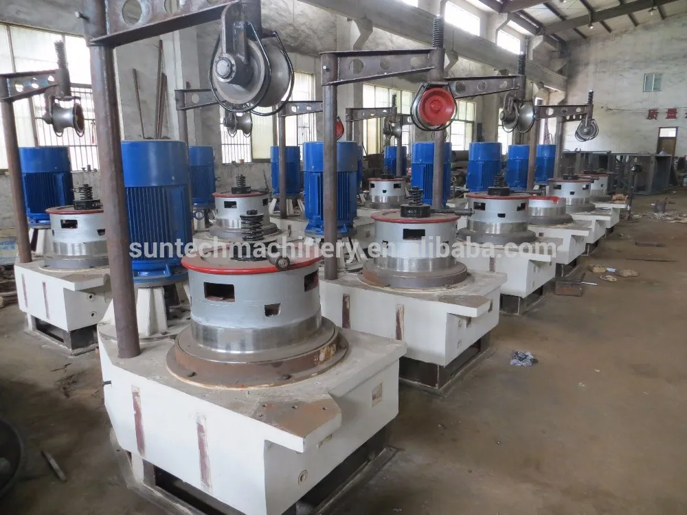 
Wire drawing machine with pulley 