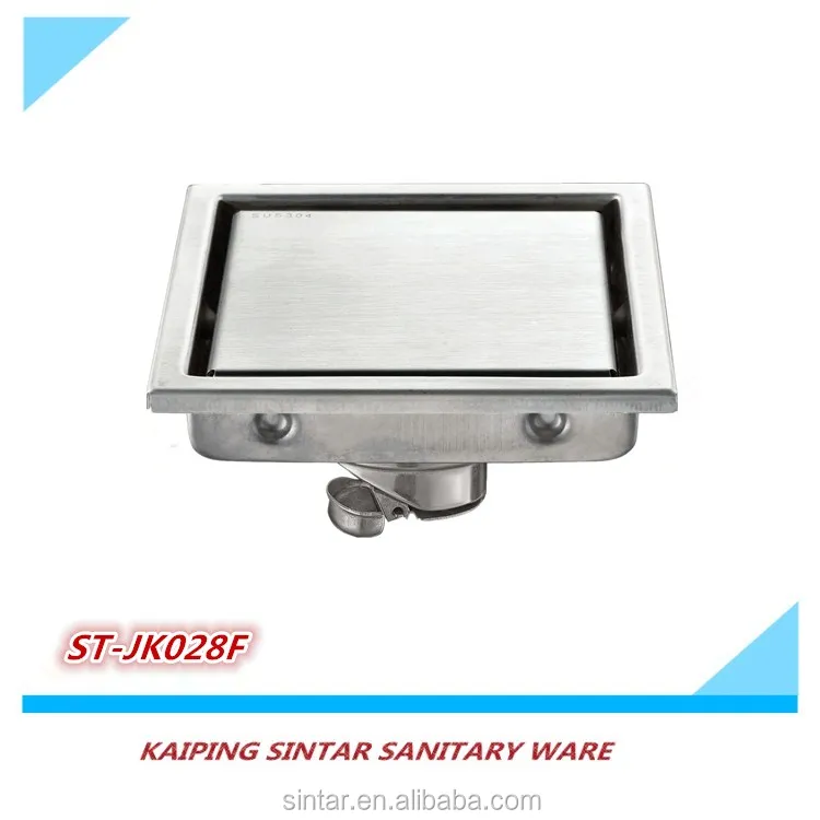 
Bathroom concealed Shower floor drain grate backflow preventer 