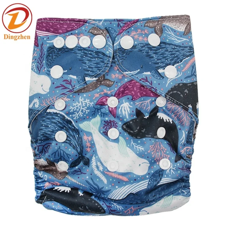 Высококачественные водонепроницаемые моющиеся тканевые детские подгузники