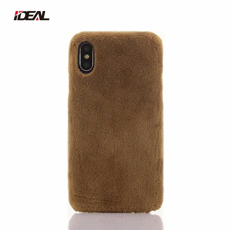 Microfiber Canvas Cloth Hard Fabric Back Cover Protective Phone Case PC Protect Cover For Iphone xs max xr 8 7 6 6 plus