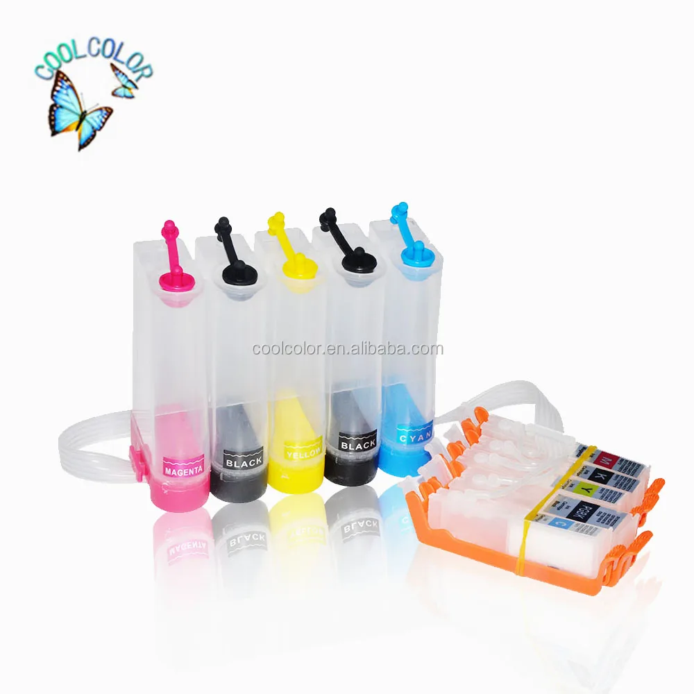 CISS чернильный картридж для PGI170/270/370/470/570/670/870BK,CLI171/271/371/471/571/671/771/871BK,C M Y