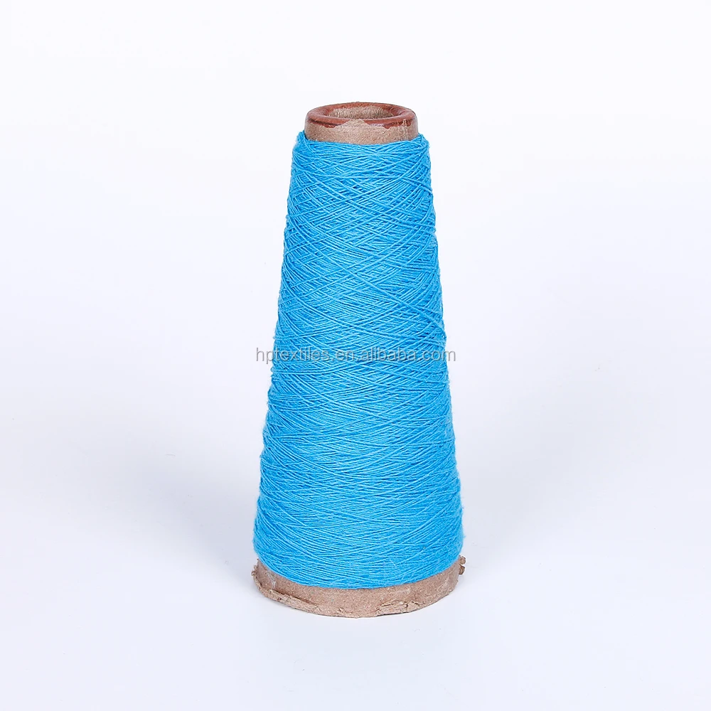 Environmental protection products factory cheap wholesale 10-20s oe recycled cotton blended market yarn price wholesale china