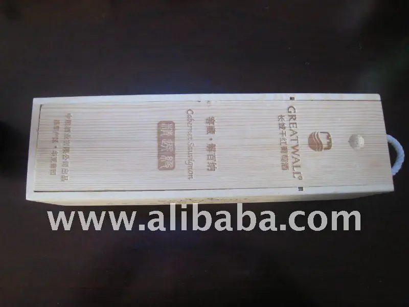 
Hand Painting wooden wine box 