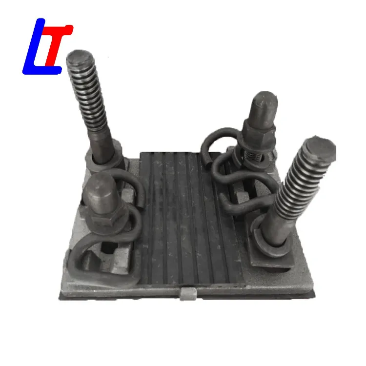 SYDT01 Rail Fastening System For China Railway Bureau Abroad Construction