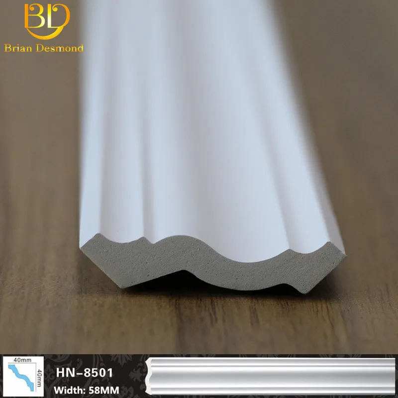 Manufacturers Interior Polyurethane Decorative Cornice PU Moldings