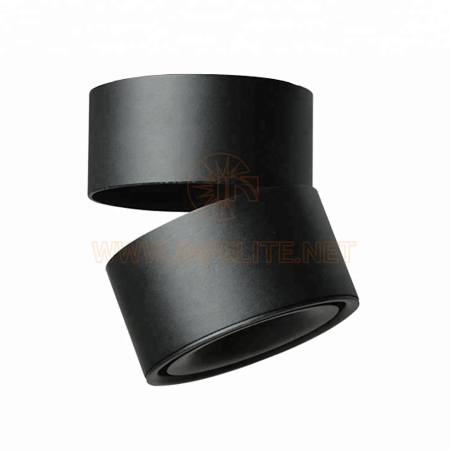 IN-TL122 Folding 360 Adjustable Store Spotlight COB 5W 7W 10W 12W 15W 20W 30W LED Track Light Surface Mounted Ceiling Downlight