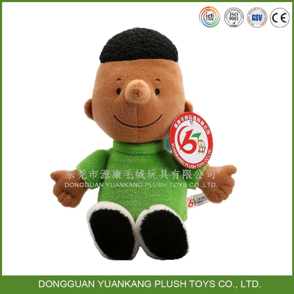 Factory Supply Attractive Price New Type stuffed animal plush toy Plush African Black Boy Soft Doll Stuffed Toys