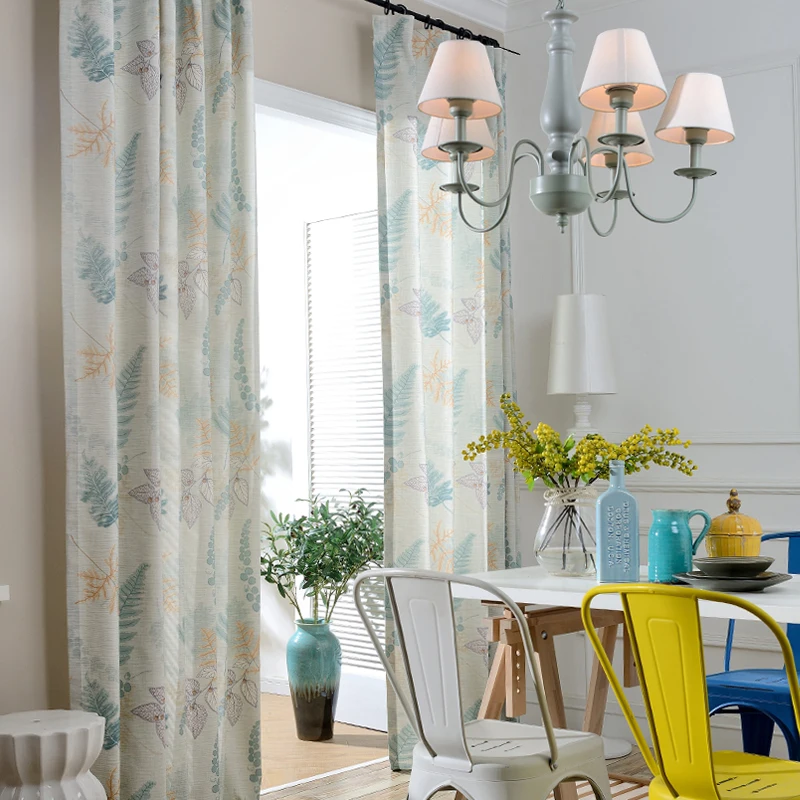 Different Models of window curtains for living room / bedroom polyester curtains