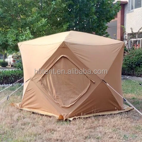 Double Layers Canvas material ice fishing tents