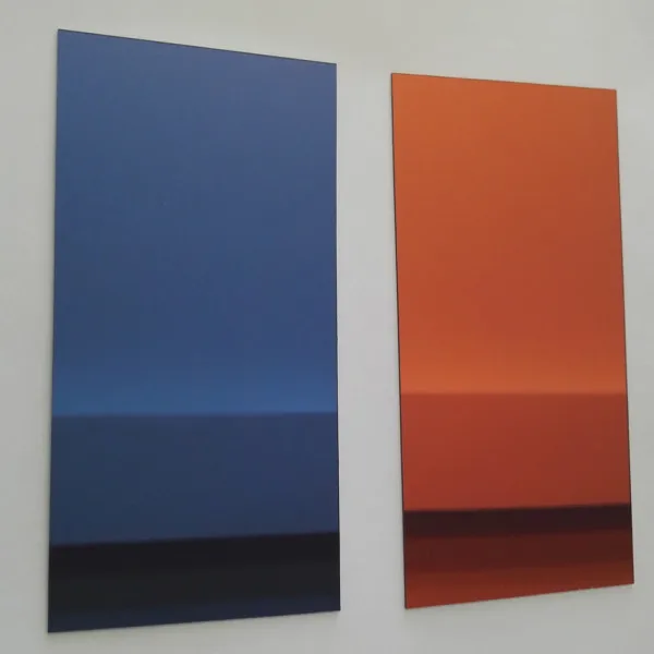 
Factory purple mirror glass / colored mirrors 