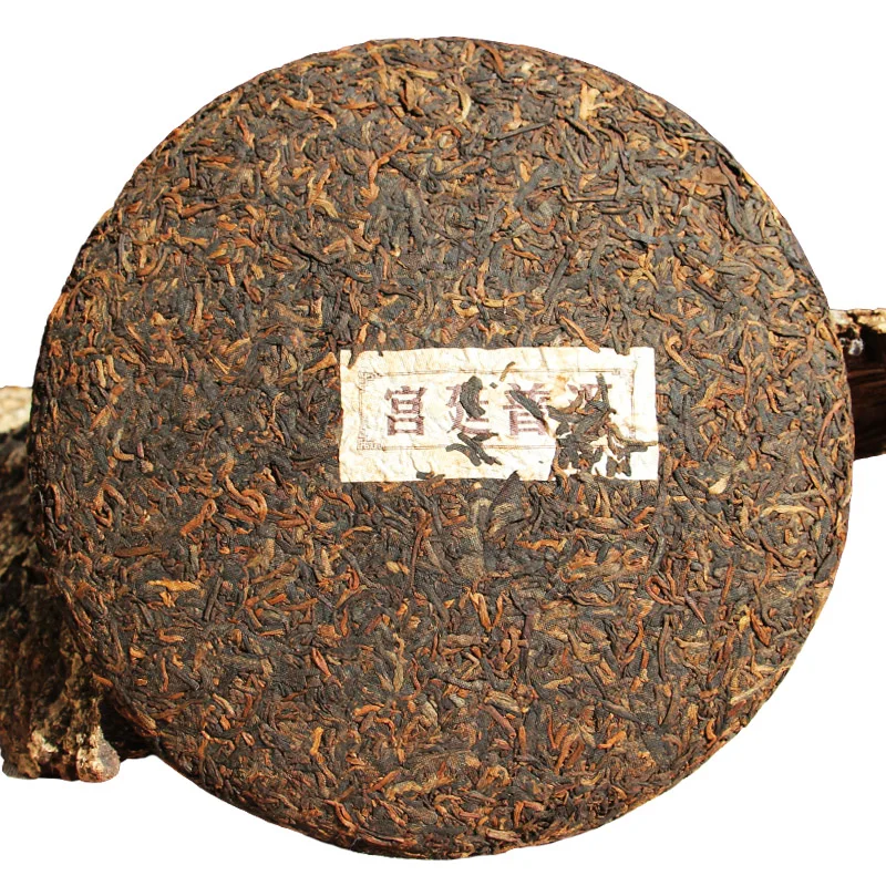 
C Hot sale Puer Pu erh Ripe Tea black tea health care wholesale price per pie PUER TEA 