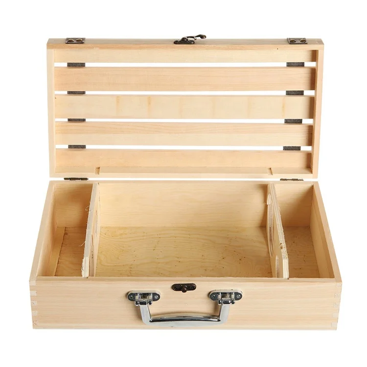 Handmade Cheap  2 Bottle Wooden Wine Boxes for Sales