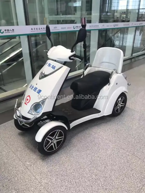 China electric motorcycle scooter 4 wheel for adults