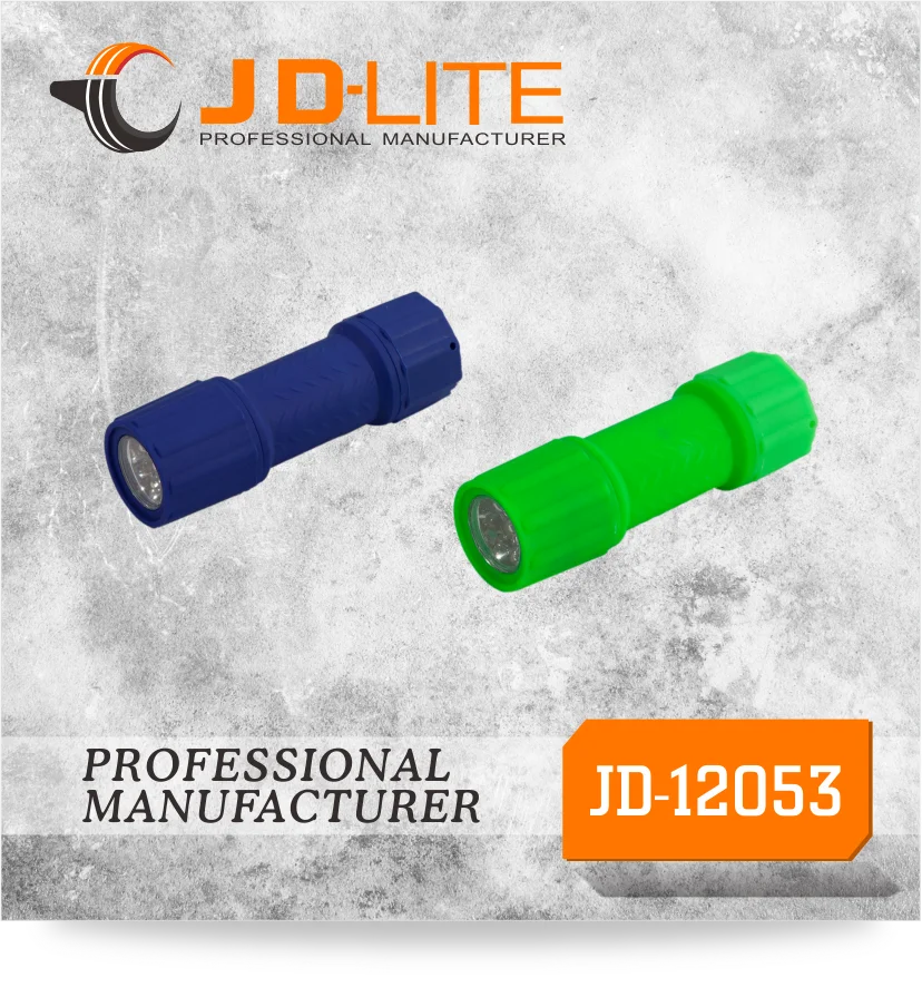 9 LED Plastic Small Flashlight for Kids High Quality LED Torch Light