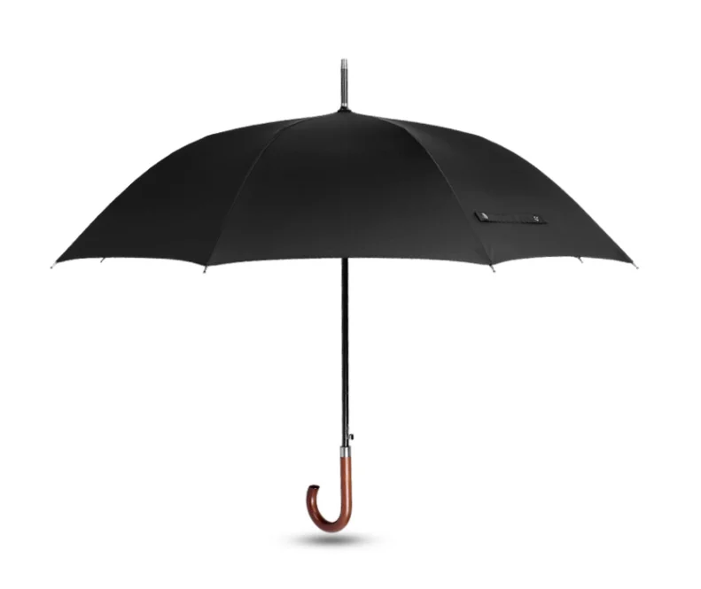 Hot Selling Promotion Automatic Windproof Glass Fiber Straight Umbrella For Sale