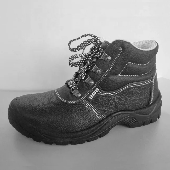 
Yulan SS131C Leather Upper Material and Unisex Gender PU Sole steel toe safety shoes 