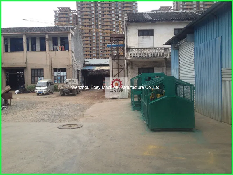 plastic polyester tape PE PP twine rope making machine for roasting