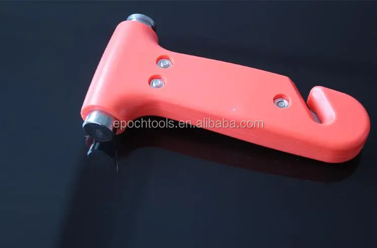 Multi-functional safety hammer escape hammer with seatbelt cutter