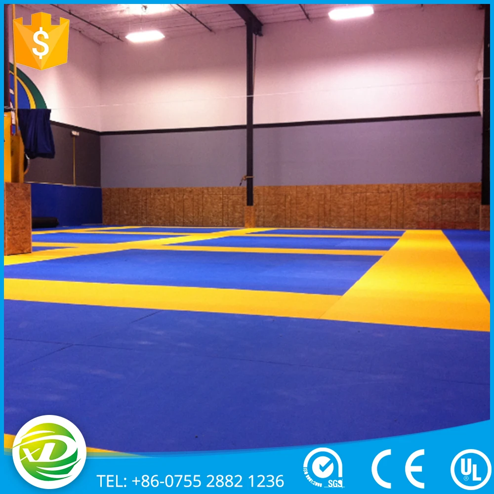 Top quality 180kg/m3 density mma judo tatami sport mats for sale