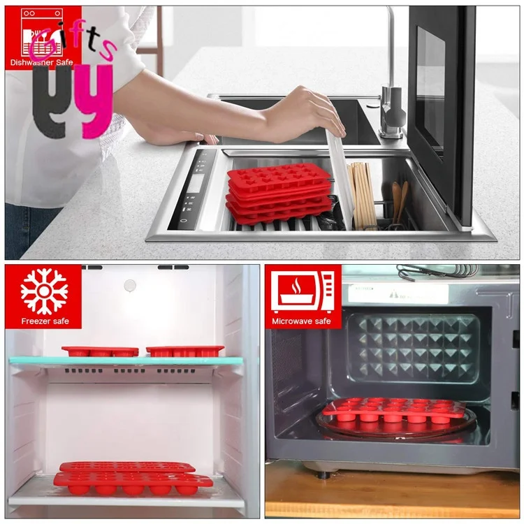 BPA free chocolate Jelly bean star shell heart molds silicone 3d silicone mold