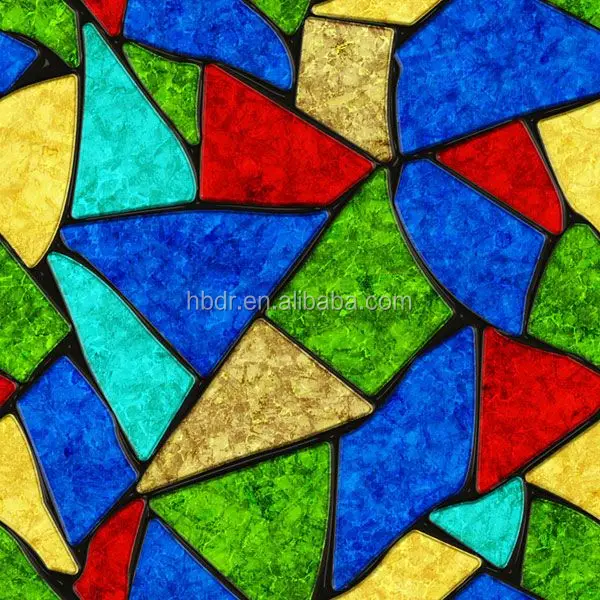Supply for stained glass window wardrobe decoration tempered glass