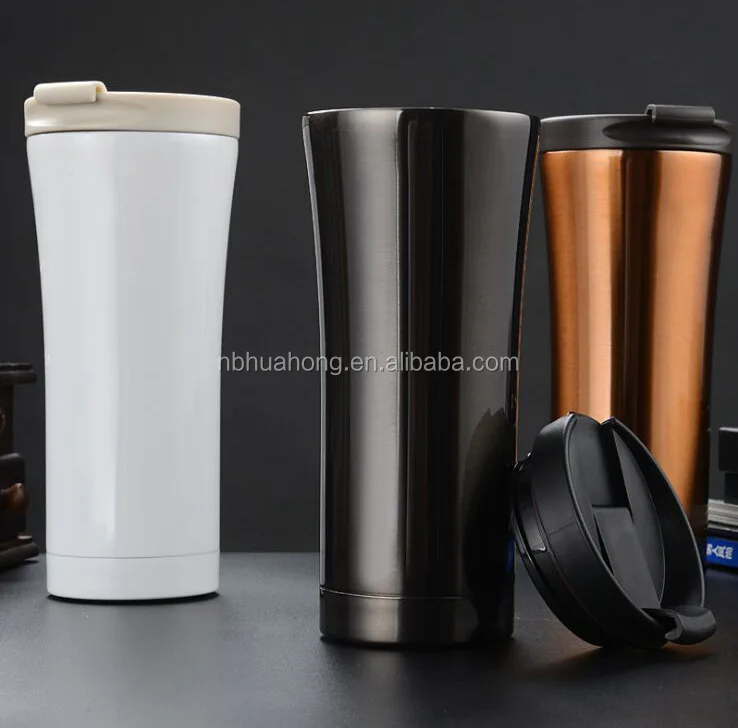 
500ml Water Bottle Stainless Steel Coffee Cup Thermos mug Vacuum travel mug With custom logo 