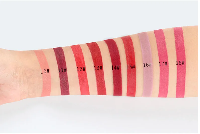 OEM/ODM private label fasion natural shining waterproof lipstick