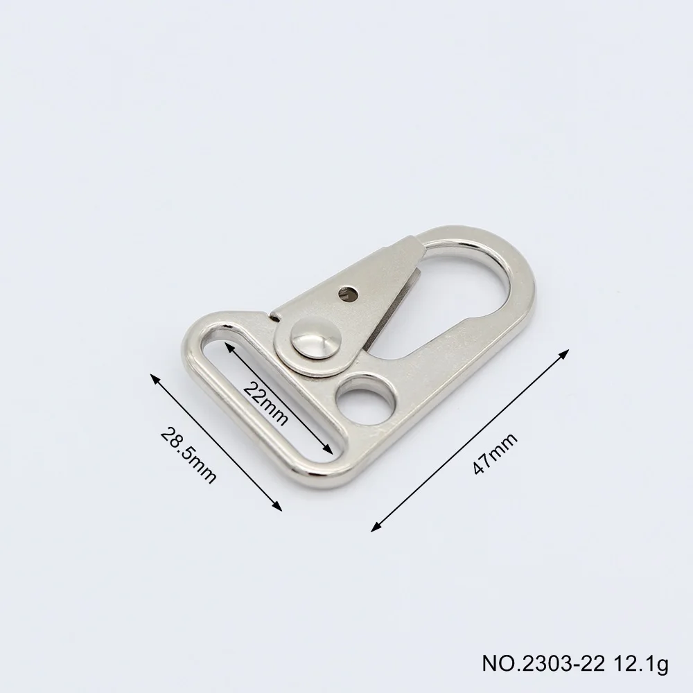 Wholesale swivel lobster clasp metal snap hook Olecranon buckle