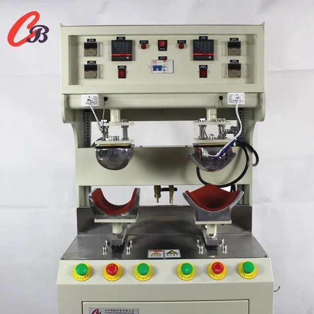 Milti-function Automatic front panel pressing and visor curving machine