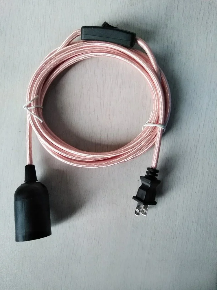 ST64 Vintage Pendant Lamp cord Plastic Socket AC110-220V Lamp Holder Manufacturer