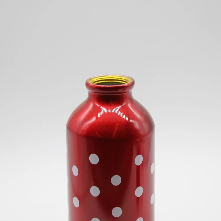 High Quality Silk Print Bicycle Aluminum Sports Water Bottle