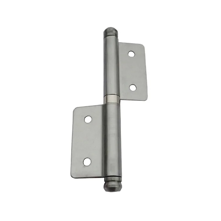 China Brass 180 Degree Steel Flag Open Glass Door Hidden Hinge