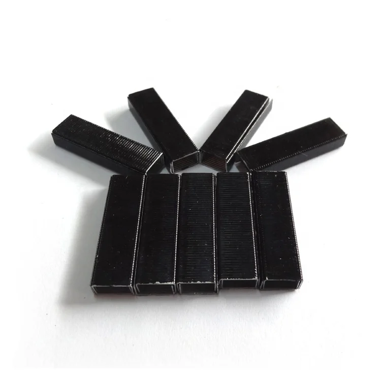 6/4(21/14, No.11, No.25, No.48) staples with black color