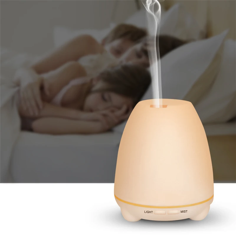 100ML Small Scent Essential Oil Diffuser Machine Room Aroma Air Humidifier Ultrasonic