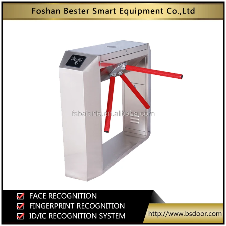 Полная автоматическая Пешеходной card reader штатив турникет для контроля доступа stystem