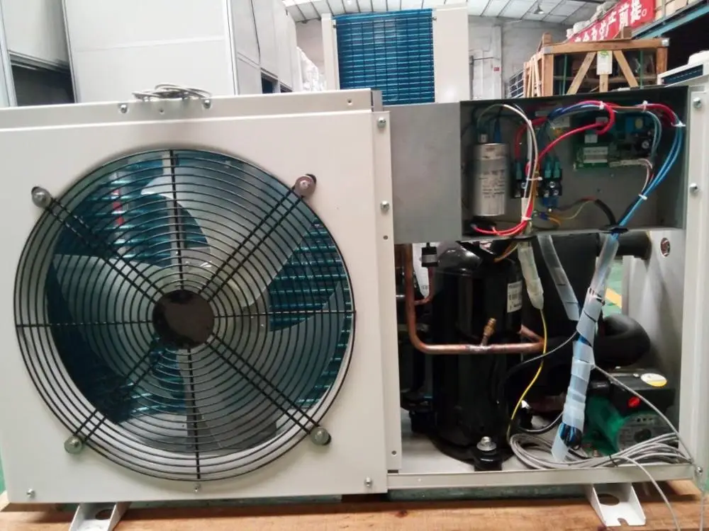 КВт воздушный тепловой насос раздельного типа, нагреватель воздуха в воду, мини раздельные тепловые насосы