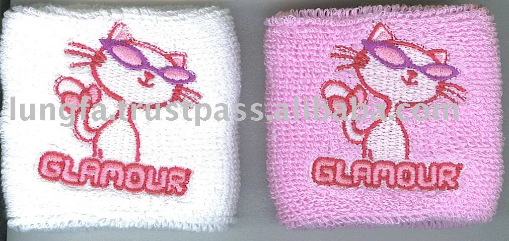 
sports wristband/cotton wristband/promotional gift 