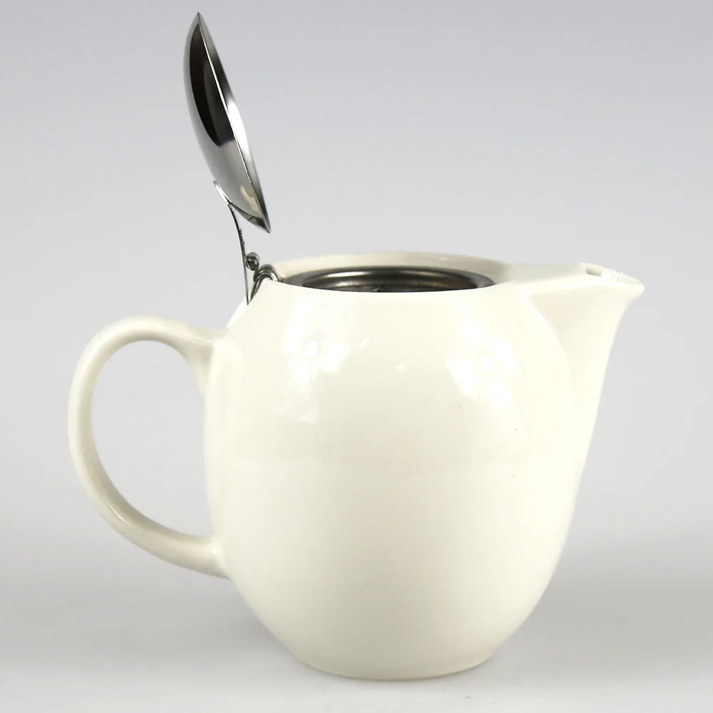 350ml 12oz Ceramic Porcelain Stoneware Clay Personal Logo Decal Artwork Custom Printed Teapots