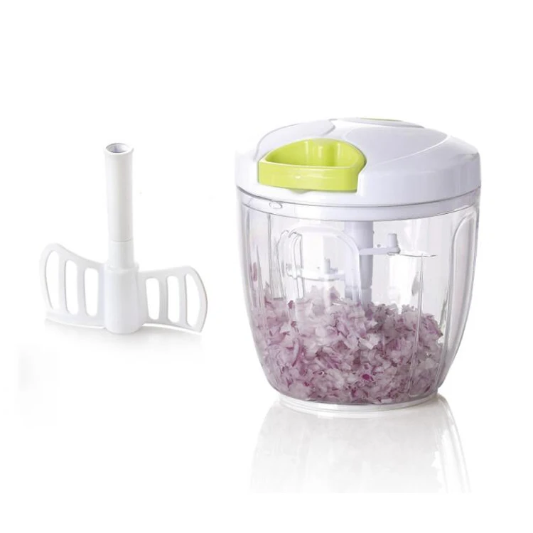 Manual Food Chopper Hand Pulled Vegetable Cutter Mincer Slicer for Onion Garlic Lettuce Tomato