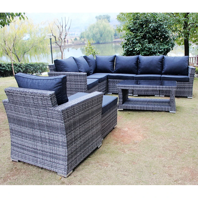 Высококачественный плетеный диван из ротанга по низкой цене