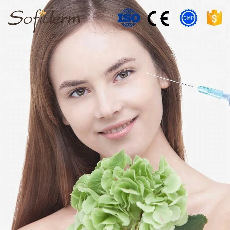 Sofiderm anti aging injectable cross-linked hyaluronic acid dermal filler