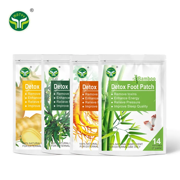 Бестселлер, бесплатные образцы, пластырь для ног Detox