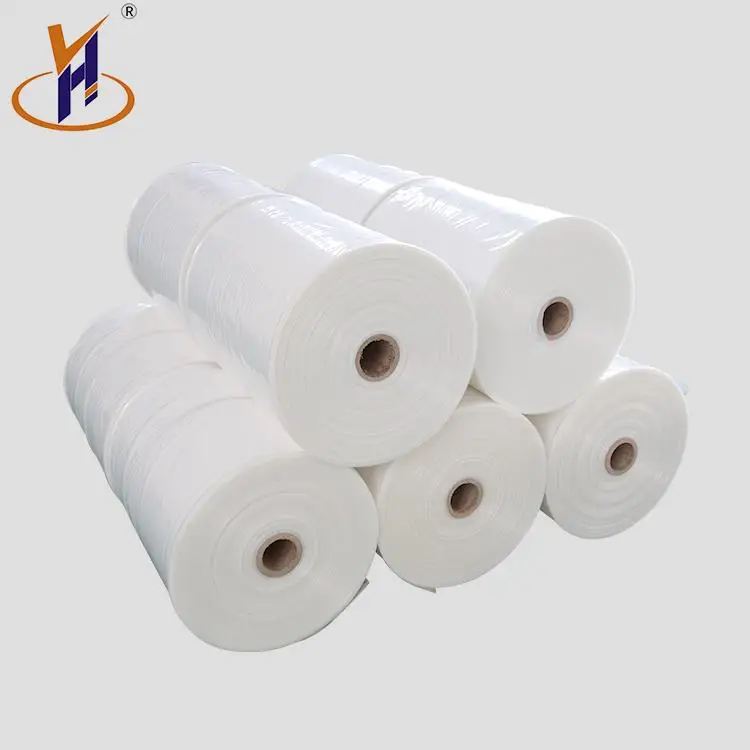 Top quality greenhouse plastic printed poly film tube wrap ldpe films