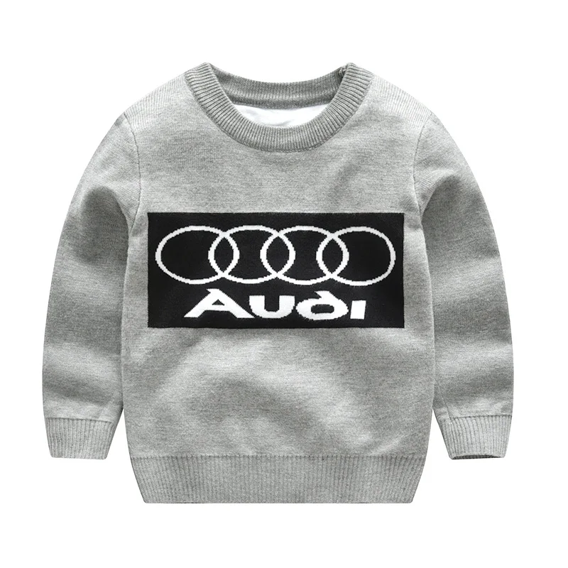 
Baby boys four rounds kids cotton pullover children korean fuzzy sweater plus 