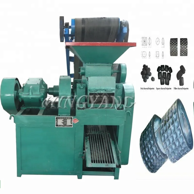 Factory direct sale wood sawdust briquette charcoal making machine